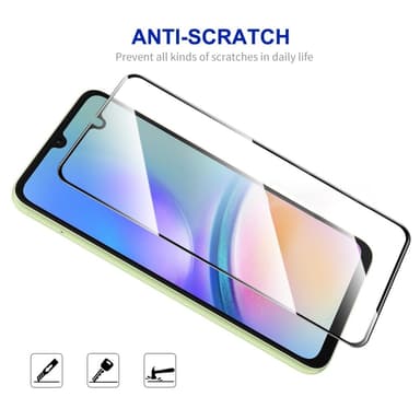 ENKAY 2stk herdet glass skjermbeskyttere til Samsung Galaxy A05s