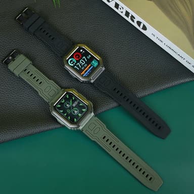 Armbånd Til Garmin Fenix 7/7 Pro/6/5 22mm Silikon - Militær Gul