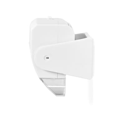 Nedis Bevegelsesdetektor Alarm | Batteri drevet | 3x AAA/LR03 | 80 dB | Detektorrekkevidde: 1.10 m | Detektorvinkel: 10 ° | Tak / Vegg | Hvit