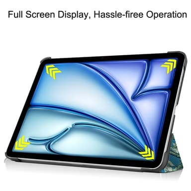 Til iPad Air 11 (2024) Trippeldeksel med smal passform - Blossom