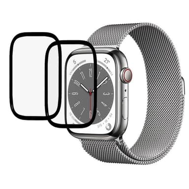 Apple Watch Series 8/7 45mm fullskjermbeskytter 2-pakning