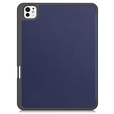 Til iPad Pro 11 (2024) Slim Fit Tri-Foldbart Pennebrett - Mørkeblå