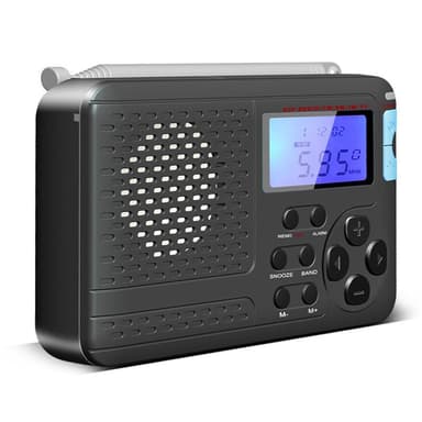 SY-7700 AM FM bærbar retroradio lommeradio minihøyttaler
