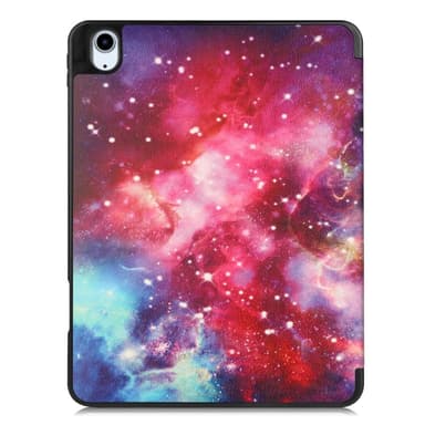 Til iPad Air 11 (2024) Slim Fit Trifoldbart deksel Pennebrett - Galaxy