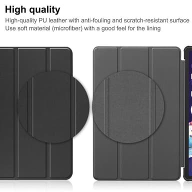 Tri-fold Deksel til Lenovo Tab P11 Pro Gen 2 - Svart