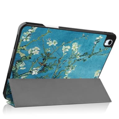 Til iPad Air 11 (2024) Slim Fit Trifoldbart deksel Pennebrett - Blossom