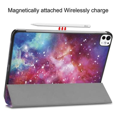 Til iPad Pro 11 (2024) Trippeldeksel med smal passform - Galaxy