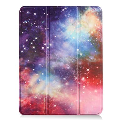 Til iPad Air 11 (2024) Slim Fit Trifoldbart deksel Pennebrett - Galaxy