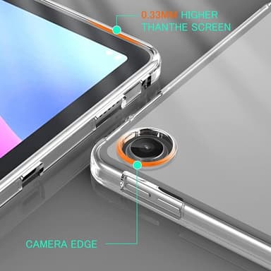 Lenovo Tab M10 Plus (Gen 3) - TPU-deksel Frostet Gjennomsiktig