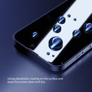 NILLKIN For iPhone 15 Pro Max Anti-Spy Skjermbeskytter Full Dekning
