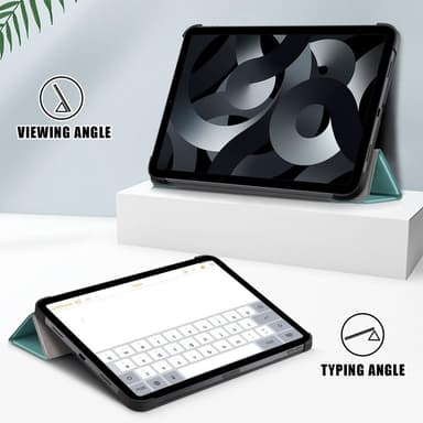 Apple iPad 10.9 2022 Slim Fit Trifoldbart Deksel - Grønn