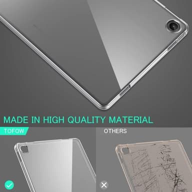 Lenovo Tab M10 Plus (Gen 3) - TPU-deksel Frostet Gjennomsiktig