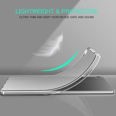 Lenovo Tab M10 Plus (Gen 3) - TPU-deksel Frostet Gjennomsiktig