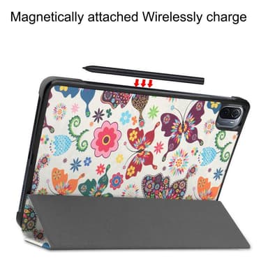 Slim Fit Deksel Til Xiaomi Pad 5 - Sleep/Wake Up - Sommerfugler