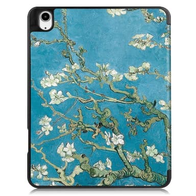 Til iPad Air 13 (2024) Slim Fit Trifoldbart deksel Pennebrett - Blossom