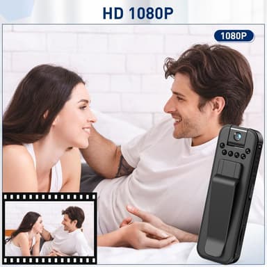 Bærbart 1080P HD-kamera infrarød vidvinkel videokameraskjerm