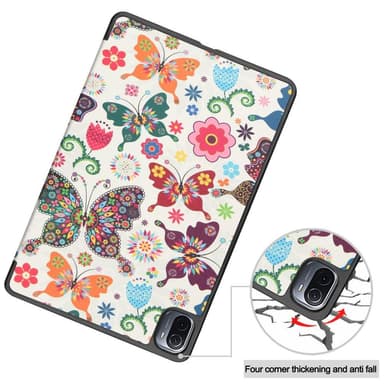 Slim Fit Deksel Til Xiaomi Pad 5 - Sleep/Wake Up - Sommerfugler