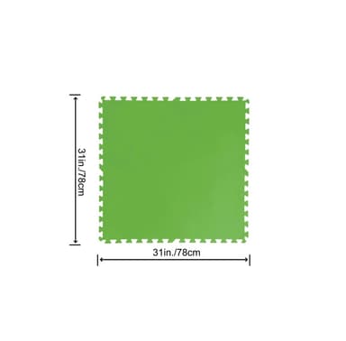 Bestway Flowclear bassengmatte 78 cm x 78 cm (9 stykker - 5,47 kvm)