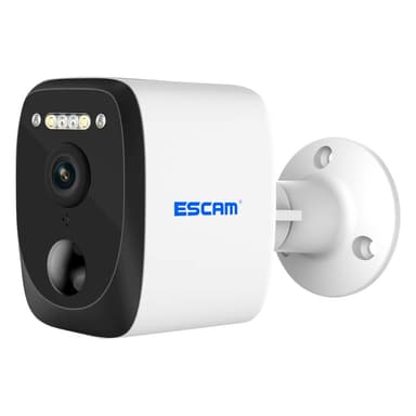ESCAM QF370 3MP WiFi-kamera PIR nattsyn IP-kamera Solcellepanel