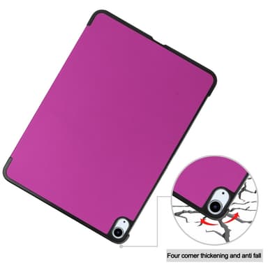 Til iPad Air 11 (2024) Slim Fit Trifoldbart deksel - Lilla