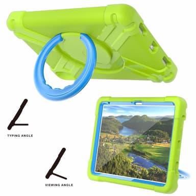 Heavy Duty Armor-deksel til iPad 10.9 2022 Gen 10 - Grønn
