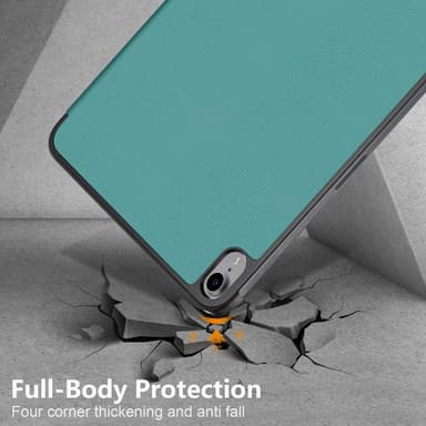 Apple iPad 10.9 2022 Slim Fit Trifoldbart Deksel - Grønn