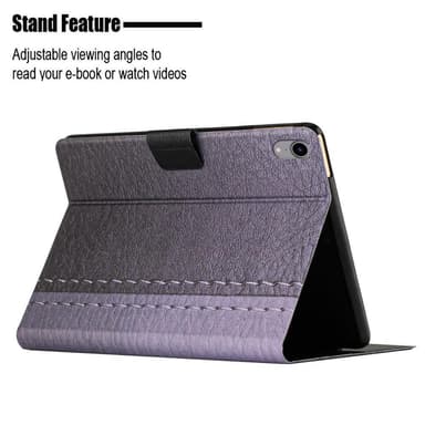 For iPad 10.9 (2022) Gen 10 sammenleggbart deksel, stativ - lilla