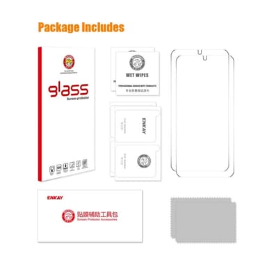 ENKAY Skjermbeskytter i Herdet Glass til Samsung Galaxy S24
