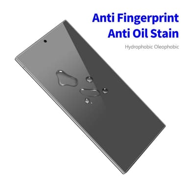 ENKAY For Samsung Galaxy S24 Ultra Anti-Spy Skjermbeskytter Full Dekning