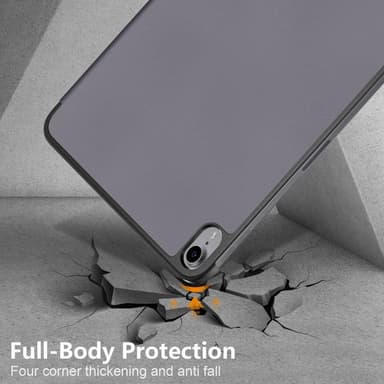 Apple iPad 10.9 2022 Slim Fit Trefoldelig Deksel - Grå