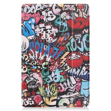 Slim Fit Dekseldeksel Til Samsung Galaxy Tab S9 FE - Graffiti