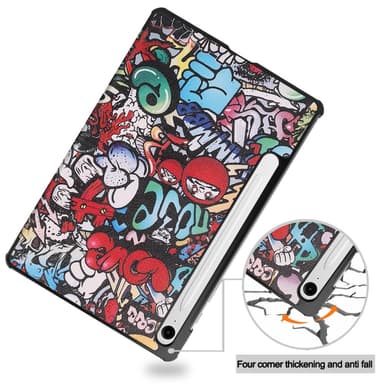 Slim Fit Dekseldeksel Til Samsung Galaxy Tab S9 FE - Graffiti