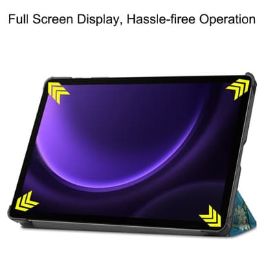 Slim Fit Dekseldeksel Til Samsung Galaxy Tab S9 FE - Blossom