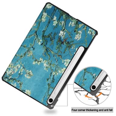 Slim Fit Dekseldeksel Til Samsung Galaxy Tab S9 FE - Blossom