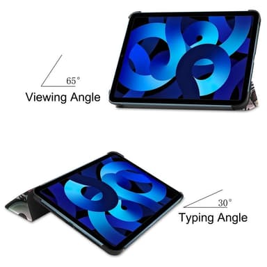 Apple iPad 10.9 2022 Trippeldeksel med smal passform - Graffiti