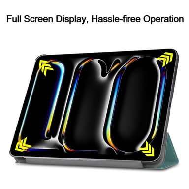 Til iPad Pro 11 (2024) Trippeldeksel med smal passform -