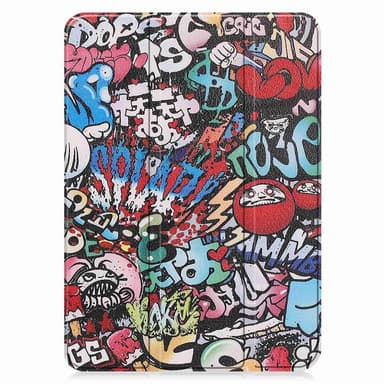 Apple iPad 10.9 2022 Trippeldeksel med smal passform - Graffiti