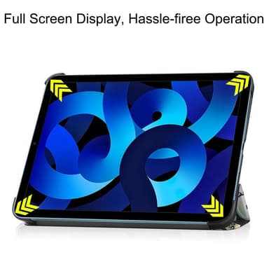 Apple iPad 10.9 2022 Trippeldeksel med smal passform - Graffiti