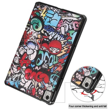 Slim Fit Dekseldeksel Til Nokia T21 - Graffiti