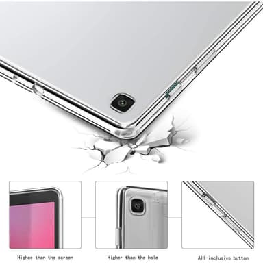 Samsung Galaxy Tab A7 10.4 TPU Deksel - Gjennomsiktig