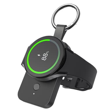 Qi trådløs strømbank til Samsung Galaxy Watch 5 4 3/Klokke 5 Pro/Watch4 Classic/Active2/Gear S2 Classic