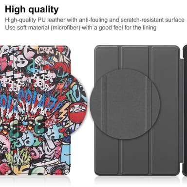 Slim Fit Dekseldeksel Til Nokia T21 - Graffiti