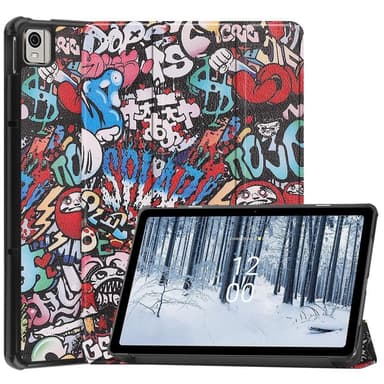 Slim Fit Dekseldeksel Til Nokia T21 - Graffiti