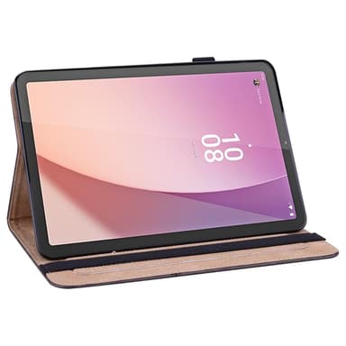 Til Lenovo Tab M9 Sammenleggbart Veske - Svart