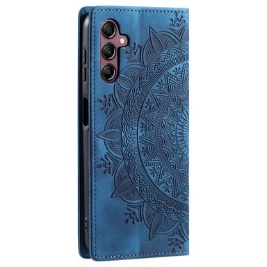 For Samsung Galaxy S25 Lommebok Deksel Shell Mandala Blomstermønster