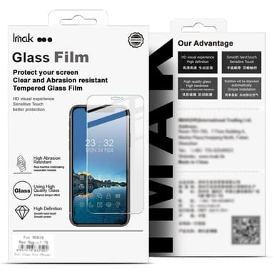 IMAK H Series for OnePlus 13R Skjermbeskytter i herdet glass