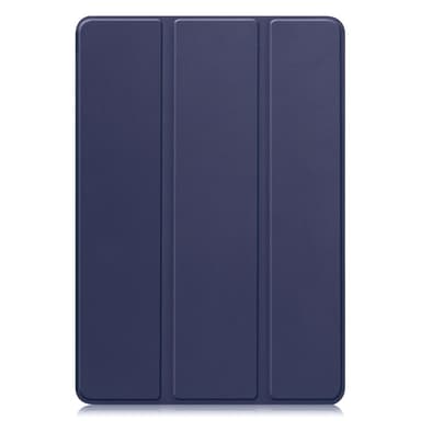 For Lenovo Idea Tab Pro Case Tri-Fold stativdeksel med penneholder - Mørk blå