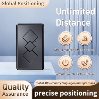 Global GPS Tracker Anti Lost 3D Street View Locator med intelligente varsler