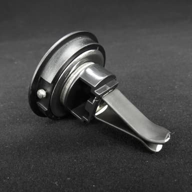 Analog klokke for bil. Air Vent Clip-On Rund Kvarts Bilinteriør - Svart
