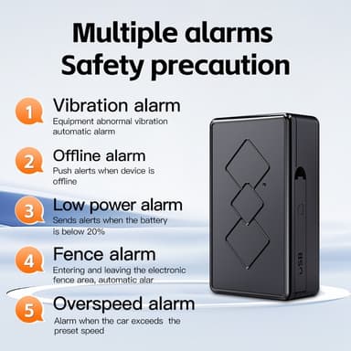 Global GPS Tracker Anti Lost 3D Street View Locator med intelligente varsler